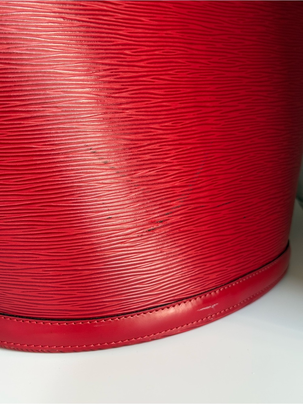 Louis Vuitton Epi Leather Saint Jacques GM in Castillan Red - Picture 9 of 12